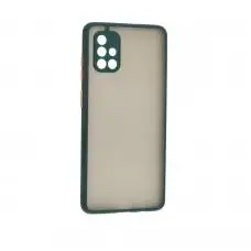 Чехол для Samsung Galaxy A71 (A715) LikGus camera protect оливковый