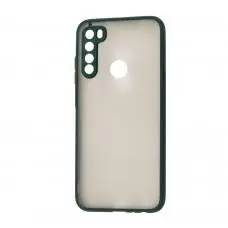 Чохол для Xiaomi Redmi Note 8 LikGus camera protect оливковий