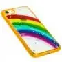 Чохол для iPhone 7 / 8 / Se 20 Colorful Rainbow помаранчевий