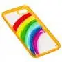 Чохол для iPhone 7 / 8 / Se 20 Colorful Rainbow помаранчевий