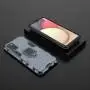 Чохол удароміцний Transformer Ring для Samsung Galaxy A03s (A037) з кільцем сірий