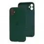 Чохол для iPhone 11 Silicone Slim Full camera cyprus green