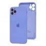 Чохол для iPhone 11 Pro Max Silicone Slim Full camera бузковий