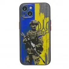 Чехол для iPhone 13 WAVE Ukraine Shadow Matte courageous