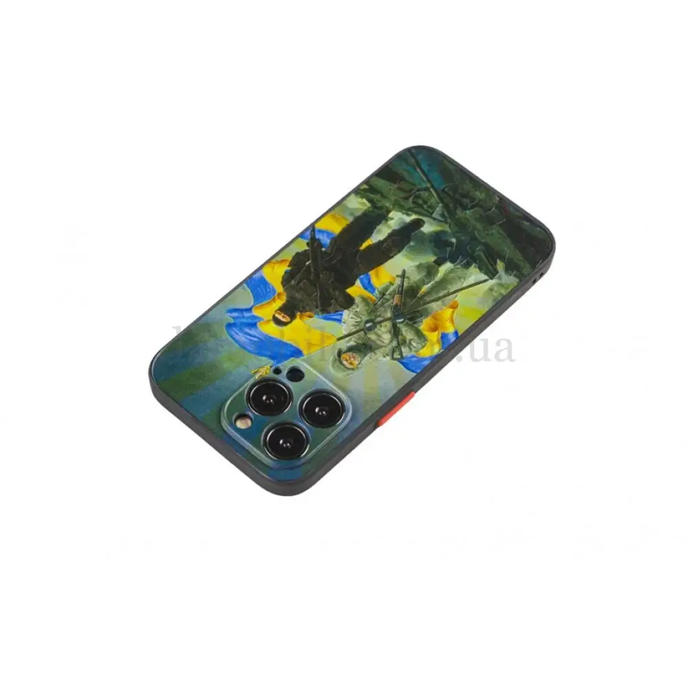 Чехол для iPhone 13 Pro WAVE Ukraine Shadow Matte to victory