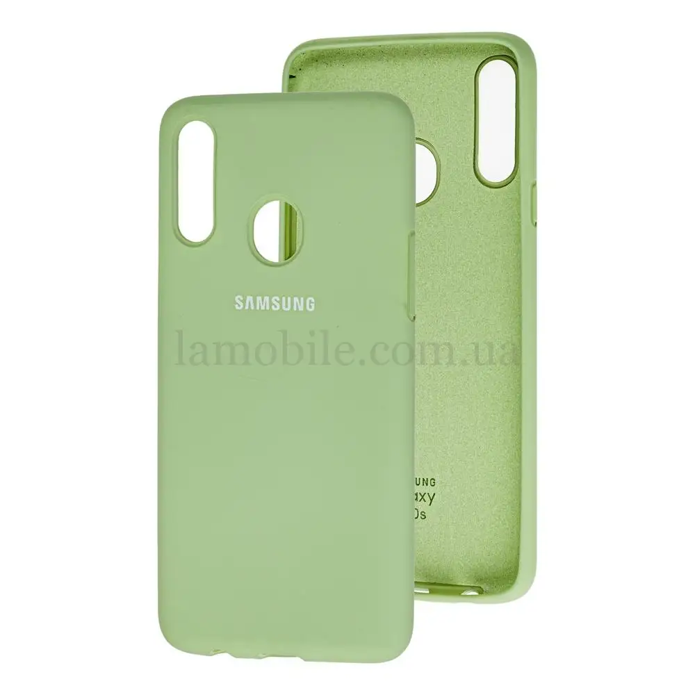 Чохол для Samsung Galaxy A20s (A207) Silicone Full м'ятний