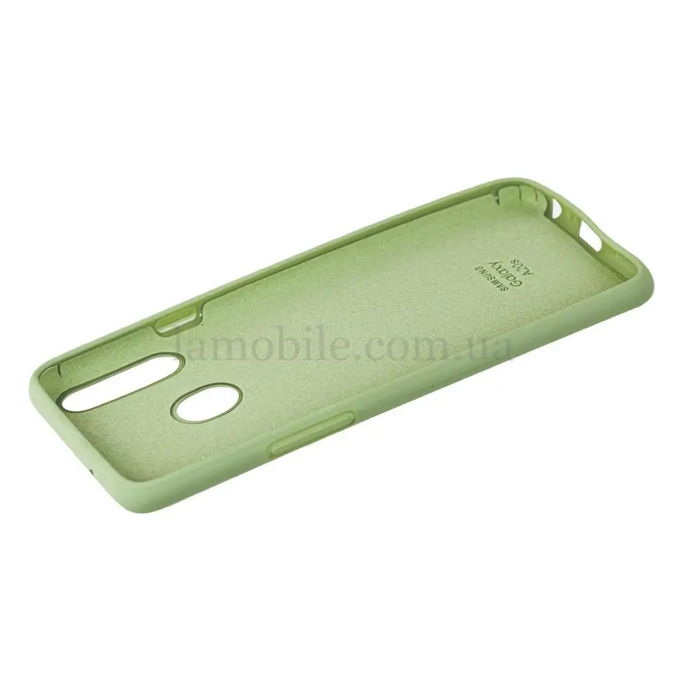Чохол для Samsung Galaxy A20s (A207) Silicone Full м'ятний
