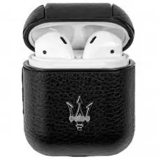 Чехол для AirPods Leather Brands "Maserati" 