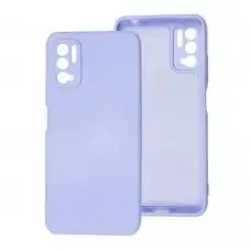 Чохол для Xiaomi Redmi Note 10 5G / Poco M3 Pro Wave camera colorful фіолетовий / lig