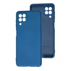 Чохол для Samsung Galaxy A22 (A225) Wave camera colorful blue