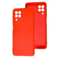 Чохол для Samsung Galaxy A22 (A225) Wave camera colorful червоний