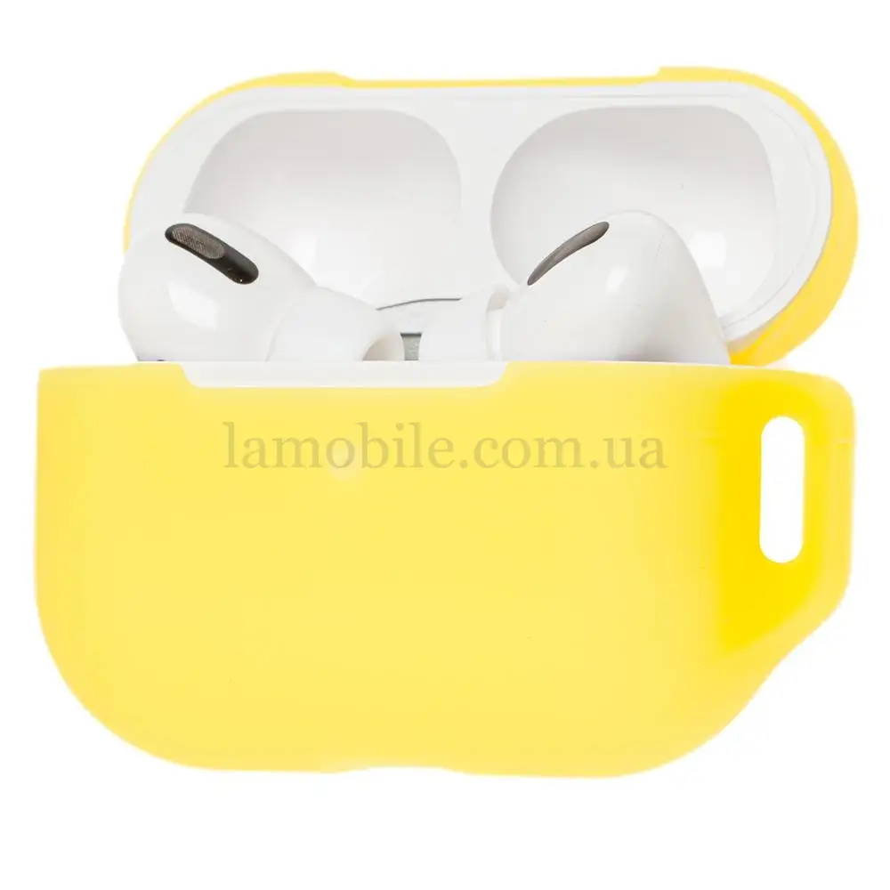 Чехол для AirPods Pro Baseus Let's Go Jelly Lanyard Case желтый