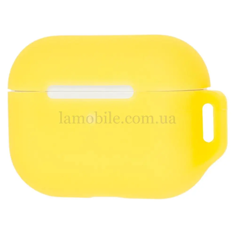 Чехол для AirPods Pro Baseus Let's Go Jelly Lanyard Case желтый