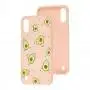 Чехол для Samsung Galaxy A01 (A015) Wave Fancy avocado / pink sand