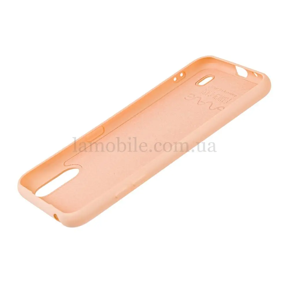 Чехол для Samsung Galaxy A01 (A015) Wave Fancy avocado / pink sand