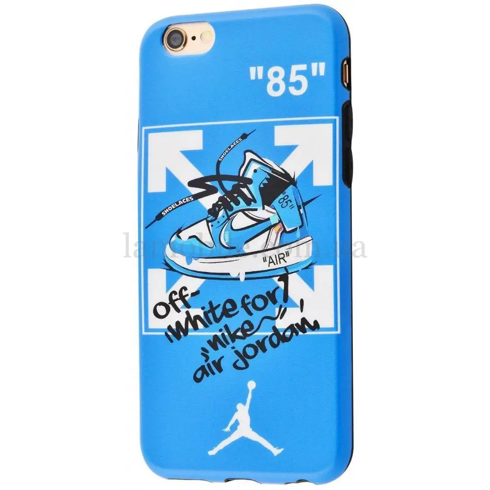 Чехол IMD Yang style для iPhone 6 спорт бренд синий