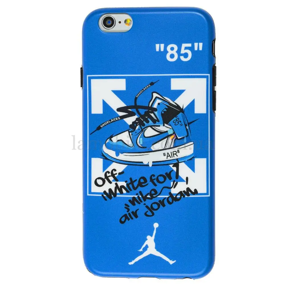 Чехол IMD Yang style для iPhone 6 спорт бренд синий