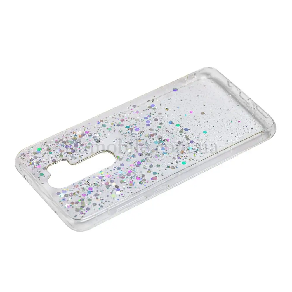 Чохол для Xiaomi Redmi Note 8 Pro Wave confetti прозорий