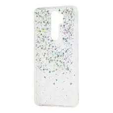 Чехол для Xiaomi Redmi Note 8 Pro Wave confetti прозрачный