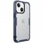 Чохол Nillkin Nature Series для iPhone 15 темно-синій/прозорий