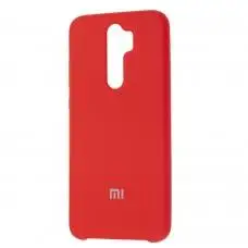 Чохол для Xiaomi Redmi Note 8 Pro Silky Soft Touch "червоний"