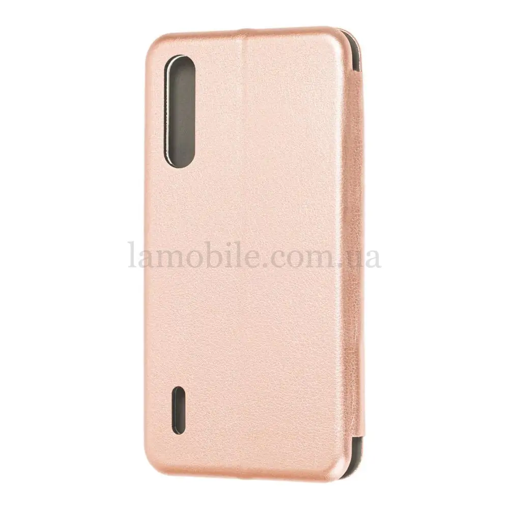 Чехол книжка Premium для Xiaomi Mi A3 / Mi CC9e розово-золотистый
