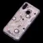 Чохол для Huawei P20 Lite Блискучі вода срібляста "пудра і помада"
