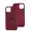Чохол для iPhone 13 / 14 Square Full silicone бордовий / maroon