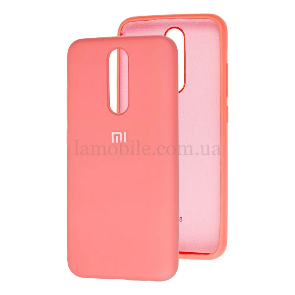Чохол для Xiaomi Redmi 8 Silicone Full персиковий