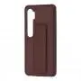 Чехол для Xiaomi Mi Note 10 Lite Bracket brown