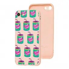 Чохол для iPhone 7 / 8 / SE2 Wave Fancy self love / pink sand
