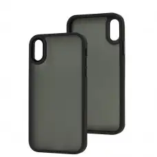 Чохол для iPhone X / Xs Metal Bezel чорний