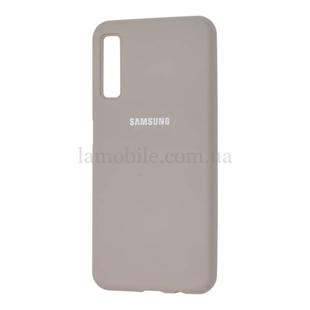 Чохол для Samsung Galaxy A7 2018 (A750) Silicone Full сірий
