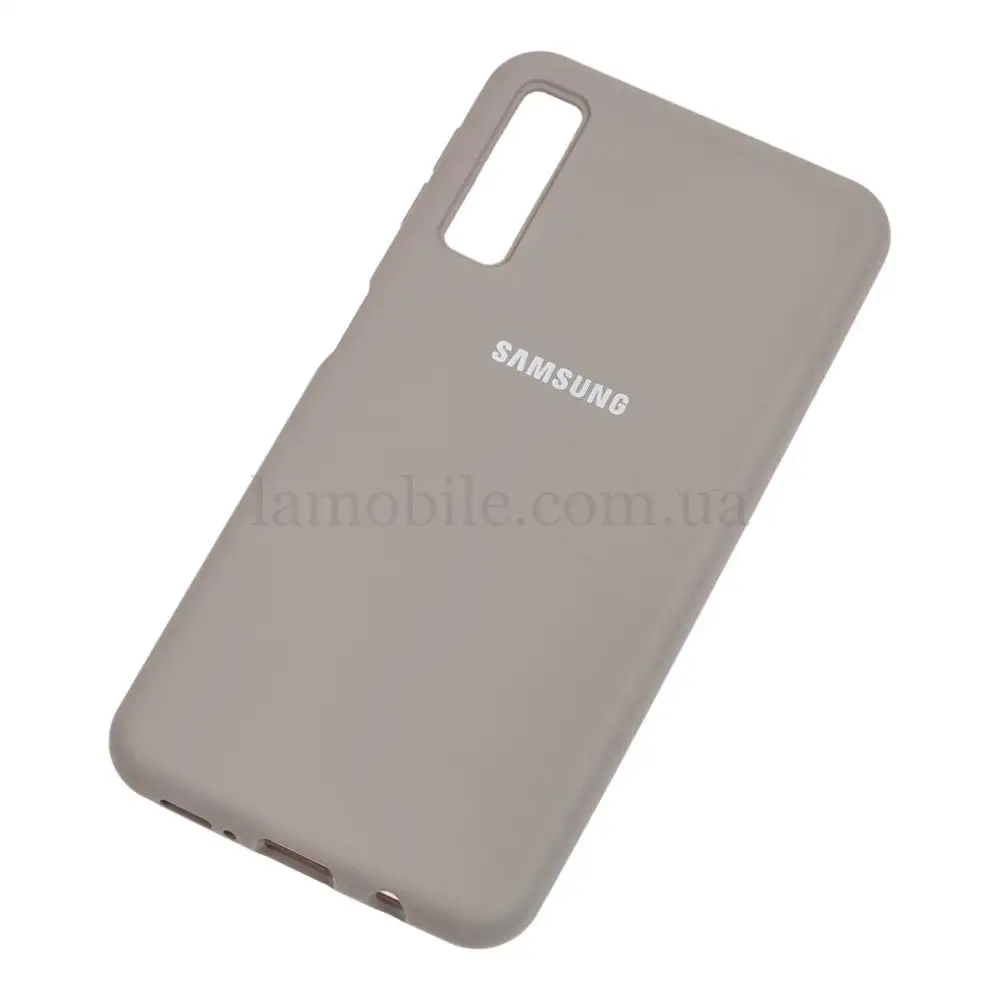 Чохол для Samsung Galaxy A7 2018 (A750) Silicone Full сірий