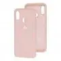 Чохол для Huawei P Smart Plus Silicone Full рожевий / pink sand