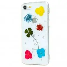 Чехол Nature Flowers для iPhone 7 / 8 полевые цветы