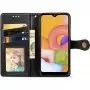 Чехол книжка для Samsung Galaxy A02s (A025) / M02s (M025) Getman gallant черный