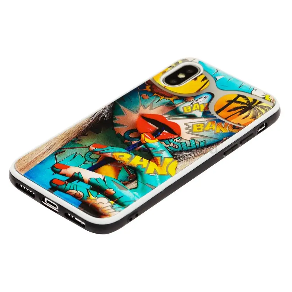 Чехол для iPhone X / Xs Fashion mix bang