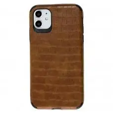 Чехол для iPhone 11 Epic Vivi Crocodile светло-коричневый