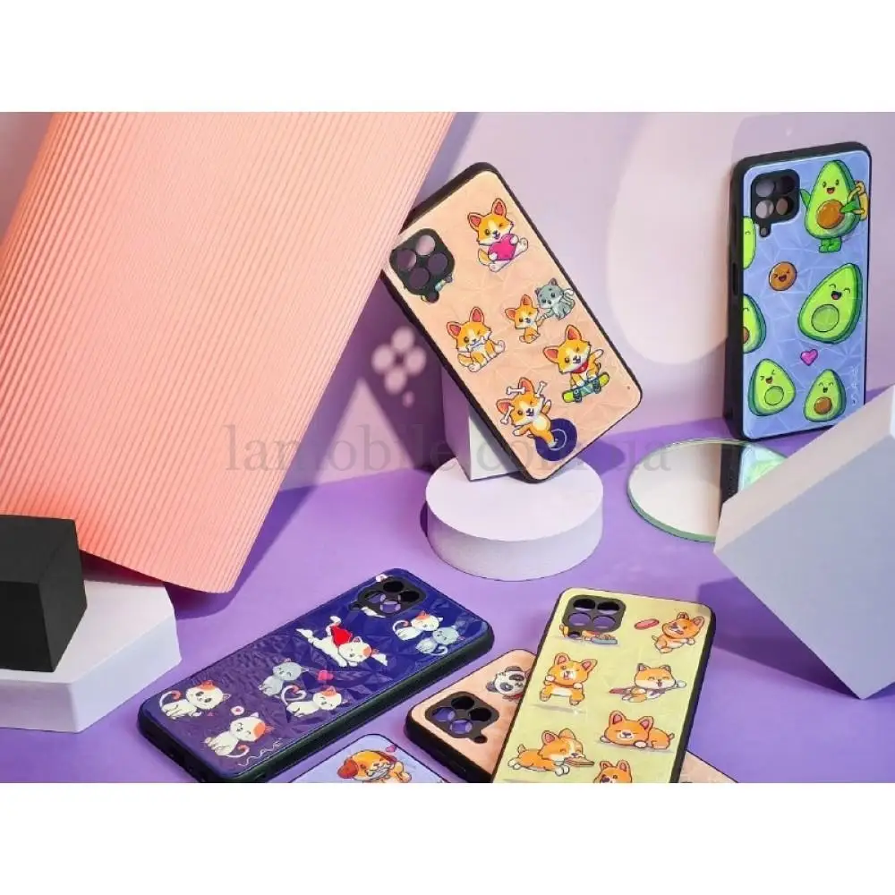 Чехол для Xiaomi Redmi 9C / 10A Wave Majesty playful corgi / light pink