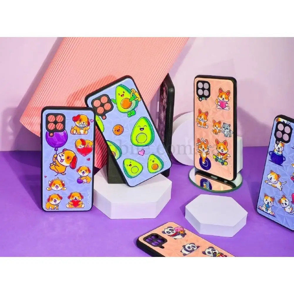 Чехол для Xiaomi Redmi 9C / 10A Wave Majesty playful corgi / light pink