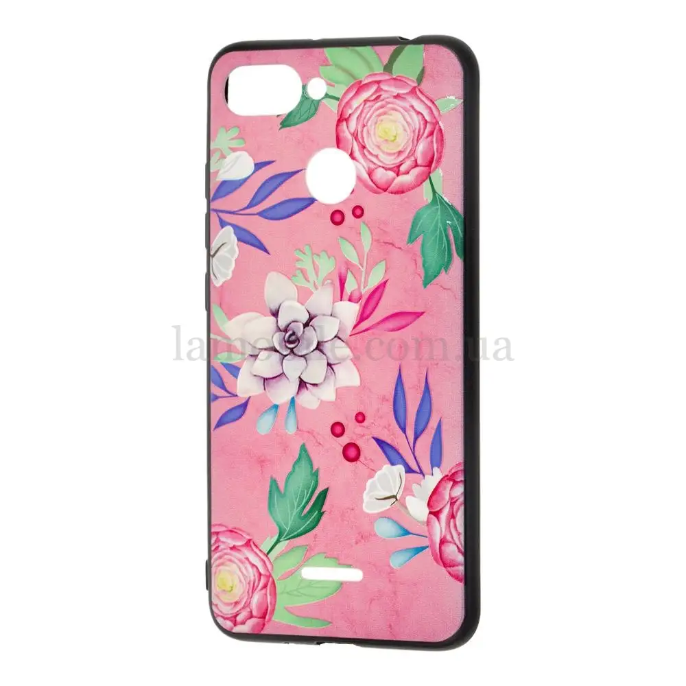 Чехол для Xiaomi Redmi 6 Flowers "цветы №3"
