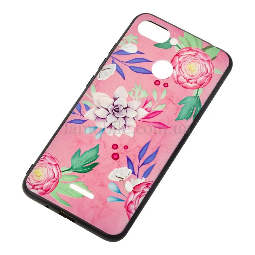 Чехол для Xiaomi Redmi 6 Flowers "цветы №3"