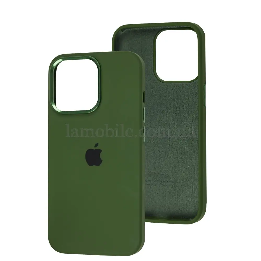 Чехол для iPhone 13 Pro New silicone case atroviren
