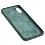 Чехол для iPhone X / Xs Silicone Full зеленый / cactus 