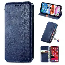 Чехол книга Samsung Galaxy S21 FE (G990) Getman Cubic синий