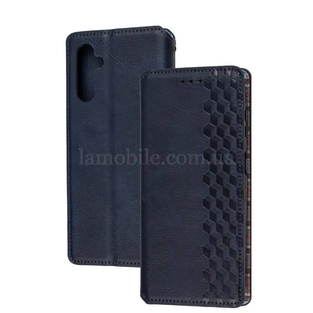 Чехол книга для Samsung Galaxy M14 (M146) Getman Cubic синий