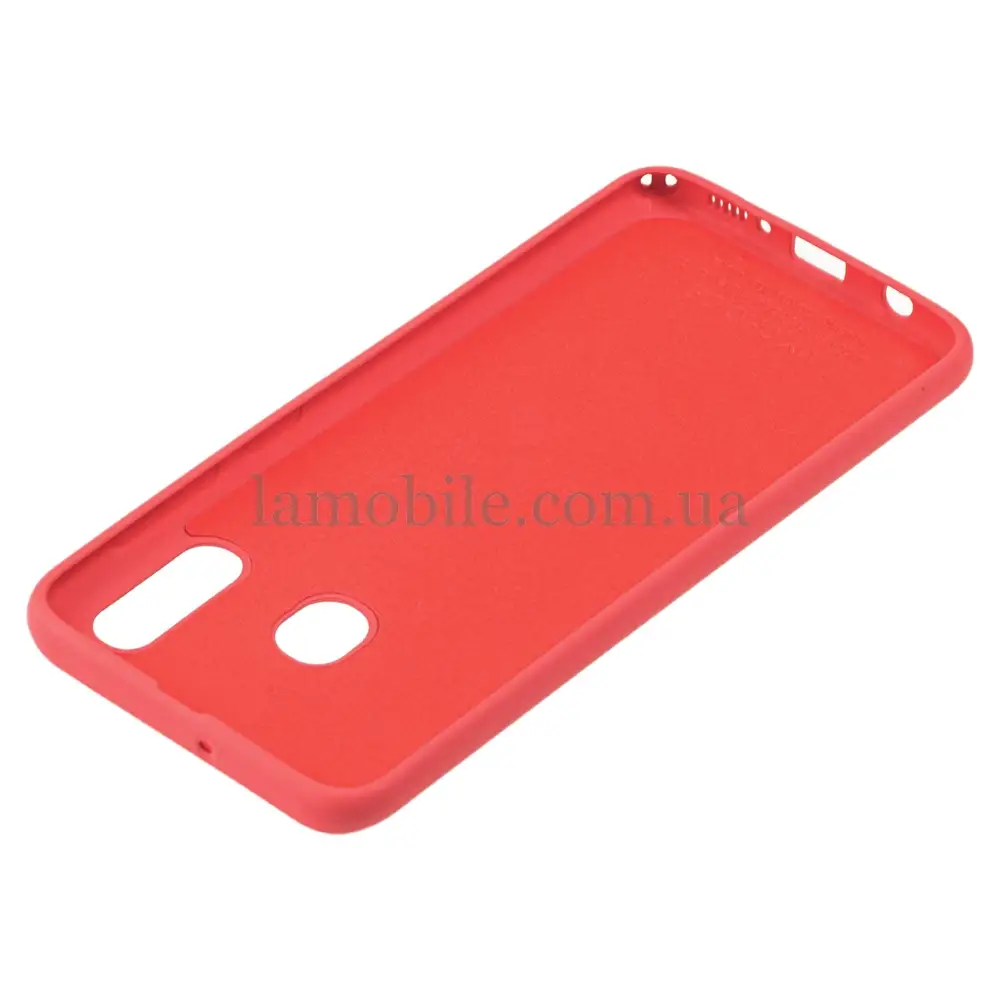 Чехол для Samsung Galaxy A20 / A30 Silicone Full коралловый