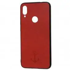 Чехол для Xiaomi Redmi Note 7 Anchor красный