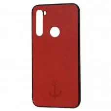 Чехол для Xiaomi Redmi Note 8 Anchor красный